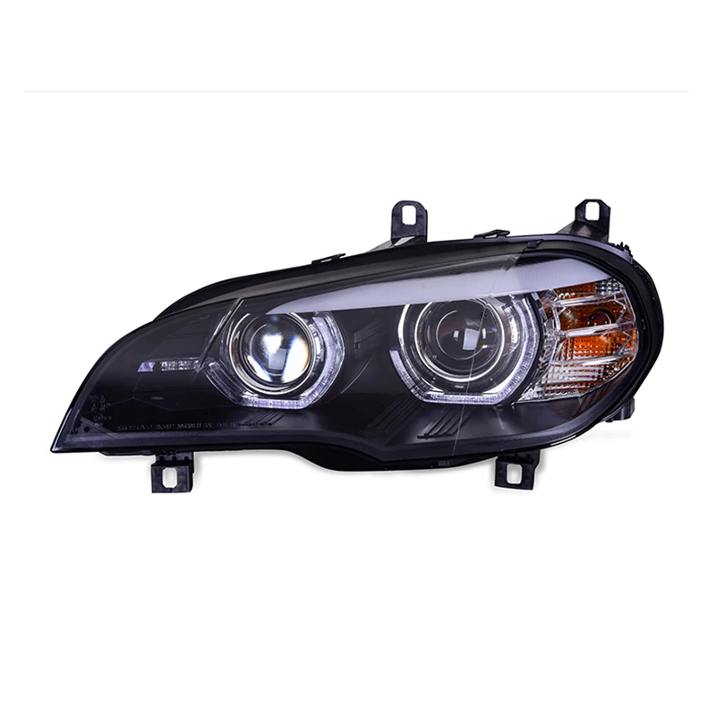 Hlxg автомобильный Стайлинг для BMW X5 E70 фары 2007 2013 Головной фонарь авто светодиодный