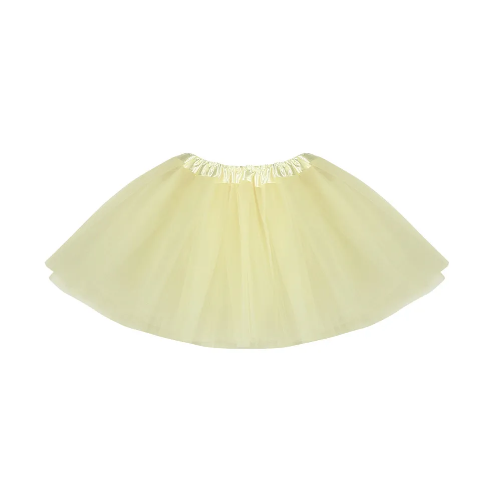 Милые однотонные балетные юбки-пачки высокого качества для маленьких девочек изящные вечерние юбки юбка-пачка Saias vetement enfant fille
