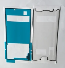 New 1Sets (2pcs)Front LCD Frame Adhesive+Back Cover Adhesive Sticker Tape for Sony Xperia Z4 Free Shipping