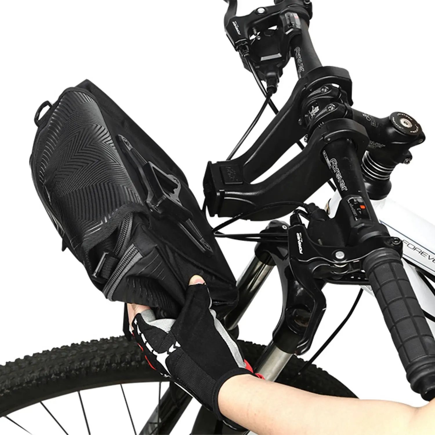 SEWS-INBIKE Водонепроницаемая большая емкость велосипедная Передняя Сумка велосипедная корзина на руль MTB Паньер рамная трубка велосипедная сумка
