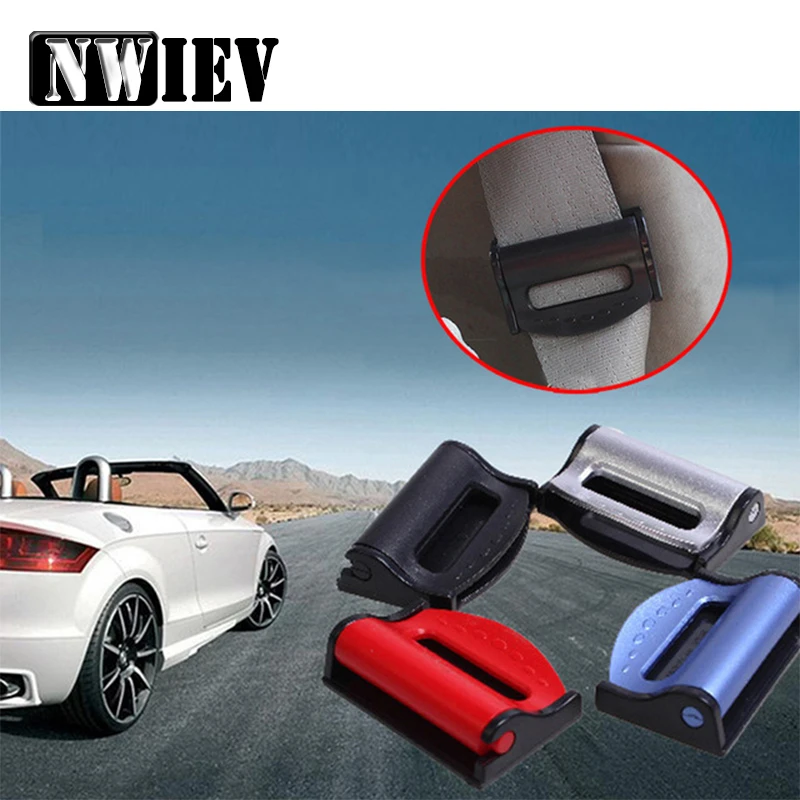 NWIEV 2X Car Safety Belt Clip Seat belt holders For Toyota Corolla