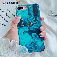 TIKITAKA модный морской чехол для телефона с рисунком "Картина маслом" чехол для iPhone XS XR XS Max X 6 6s 7 8 Plus Матовый Жесткий полуобернутый чехол-накладка