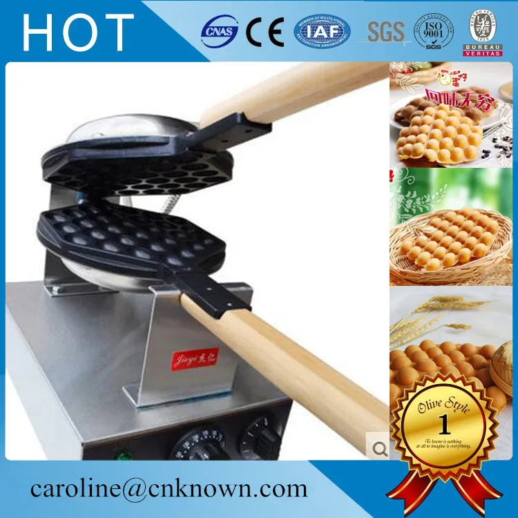 nutrimax electric waffle iron maker machine bubble egg cake