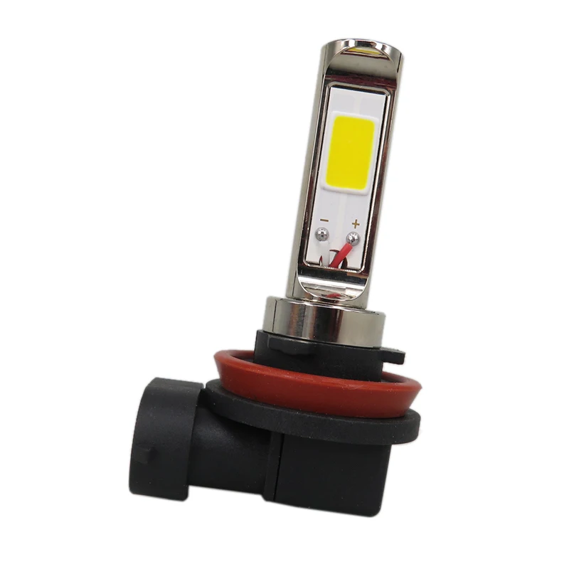 WLJH 2pcs 30W 700lm Car Light H8 H11 H9 COB LED Bulbs Styling Automobiles Driving Fog Lamp Bulb 9V 30V Golden Yellow|car light|light h8h8 h11 |