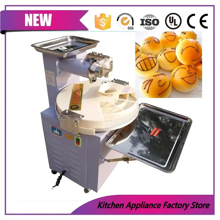 Free shipping automatic pizza cookie dough divider rounder machine