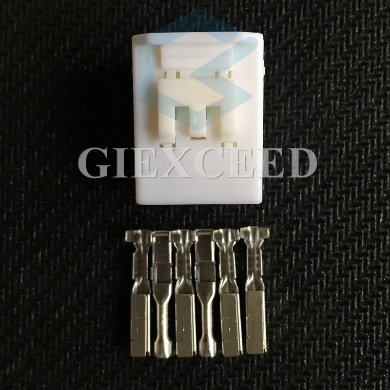 2 комплекта 6 Pin MG651044 автоматический проводной соединитель MG 651044 гнездовая розетка для автомобильного двигателя