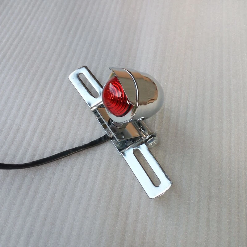 Motorcycle Assembly Bullet Tail Light For Harley Choppers Custom