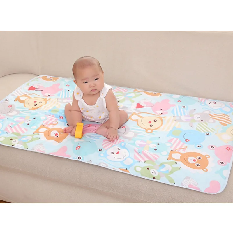 3 Layers Baby Changing Pads Waterproof Changing Mat Cover Newborn Baby