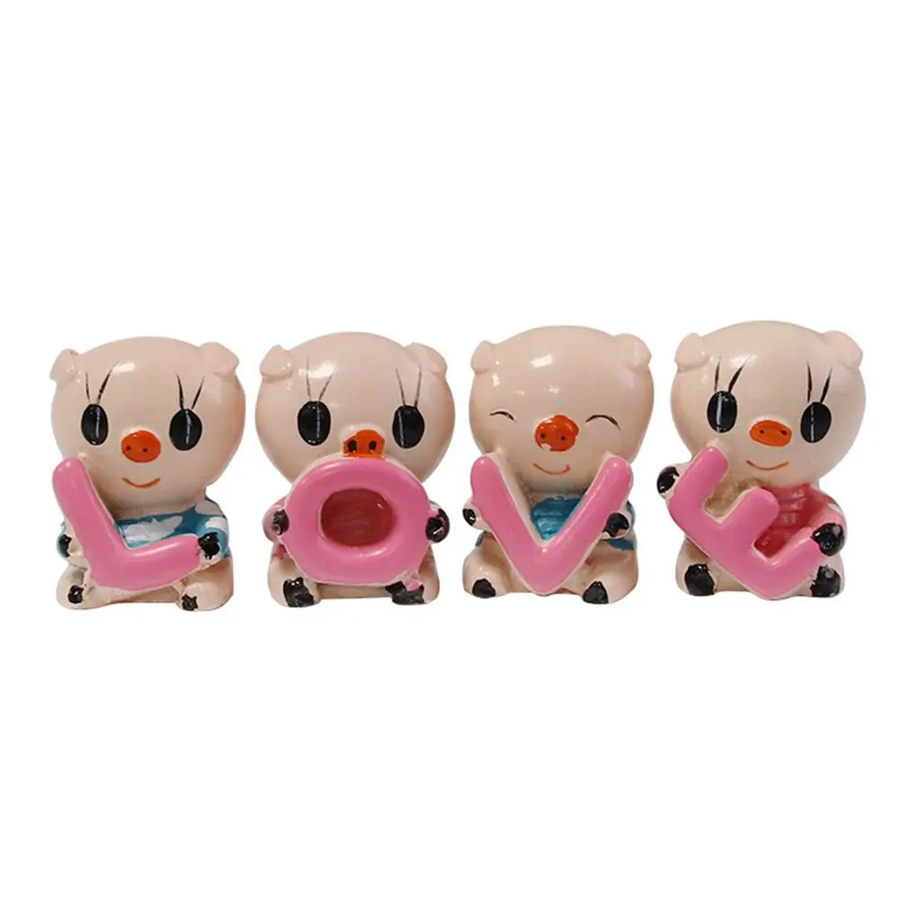 

Cute French Bullpig Resin Car-Styling Shaking Head pig Car Ornament Automobile Ornaments Toys Gift