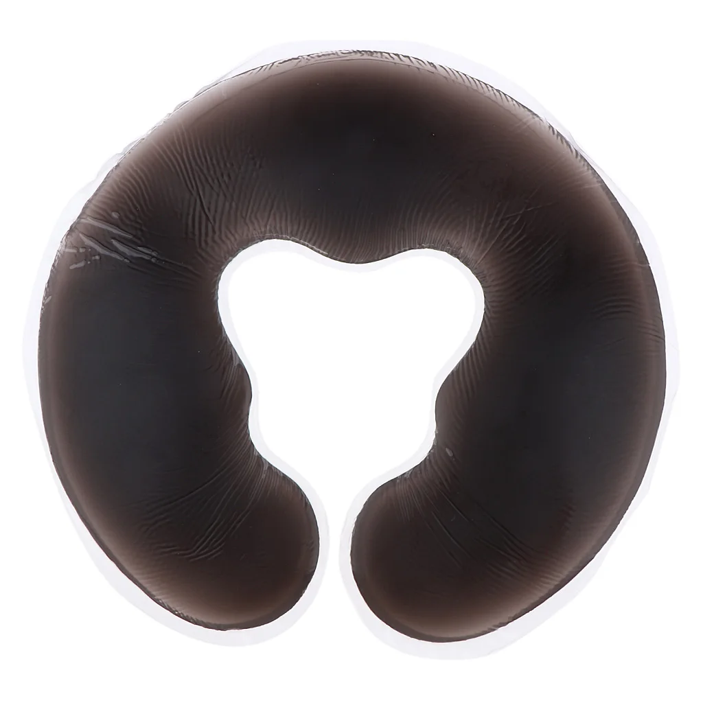 U Type Comfortable Silicone Face Down Pillow Cushion for Massage Beauty Spa Salon Table Bed