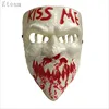 Máscara de la purga de God Cross, máscaras de Halloween escalofriantes, colección de utillaje de fiesta de Cosplay, cara completa, película de Horror de resina, novedad ► Foto 2/6