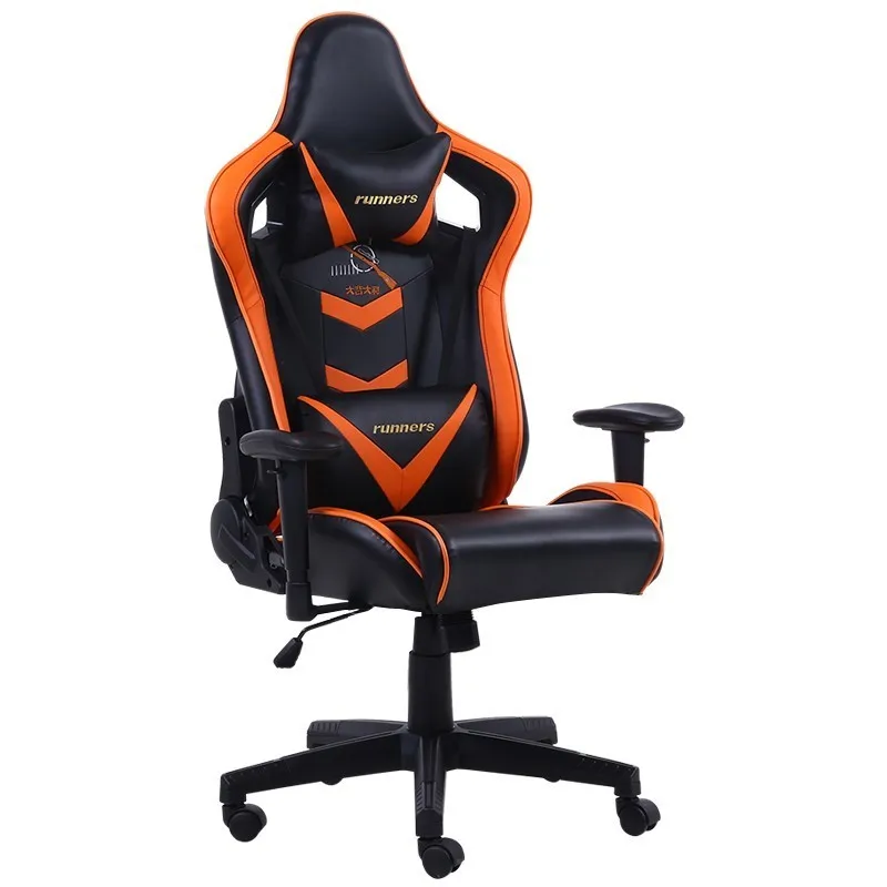 Бесплатная Доставка офисный Silla Gamer игровой Esports Poltrona Boss стул с колесом с подставкой для ног может лежать искусственная кожа массаж