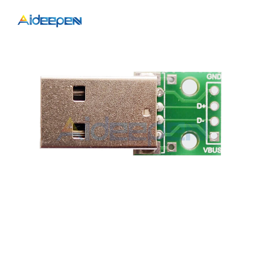 5 шт. USB разъемы для платы питания 2 54 мм|Соединители| |