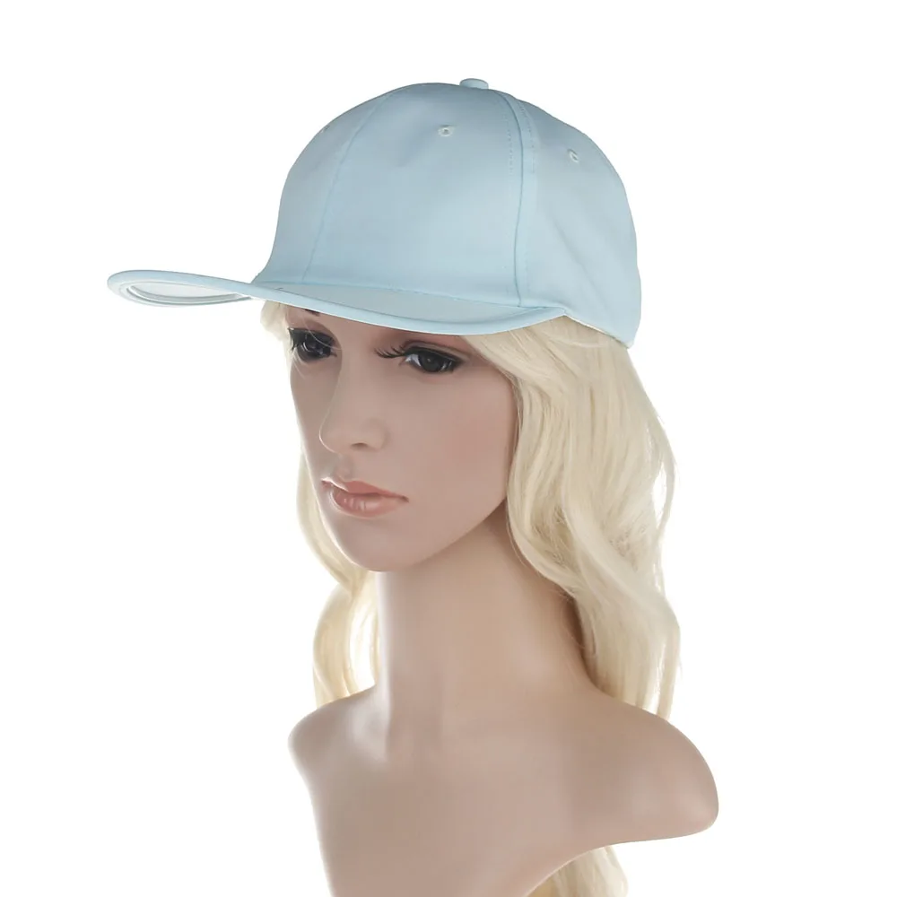 2017 Newest Women Baseball Caps Solid Fluorescent cap baseball hats