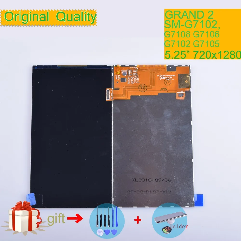 

ORIGINAL LCD For Samsung Galaxy Grand 2 G7105 G7106 G7108 G7102 LCD Display Screen SM G7102 Display Screen LCD SM-G7102 G7109