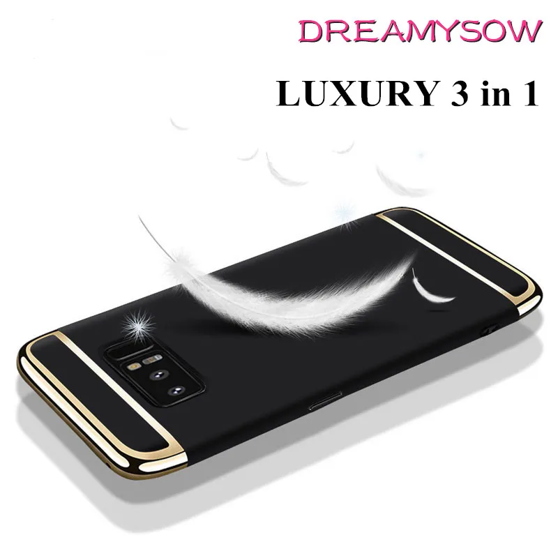 

Luxury Gold Hard Case for Samsung Galaxy S6 S7 Edge J7 Neo(NXT) S8 S9 Plus J6 J4 A8 Plus A6S 2018 Cases 3 In 1 Case Coque Cover