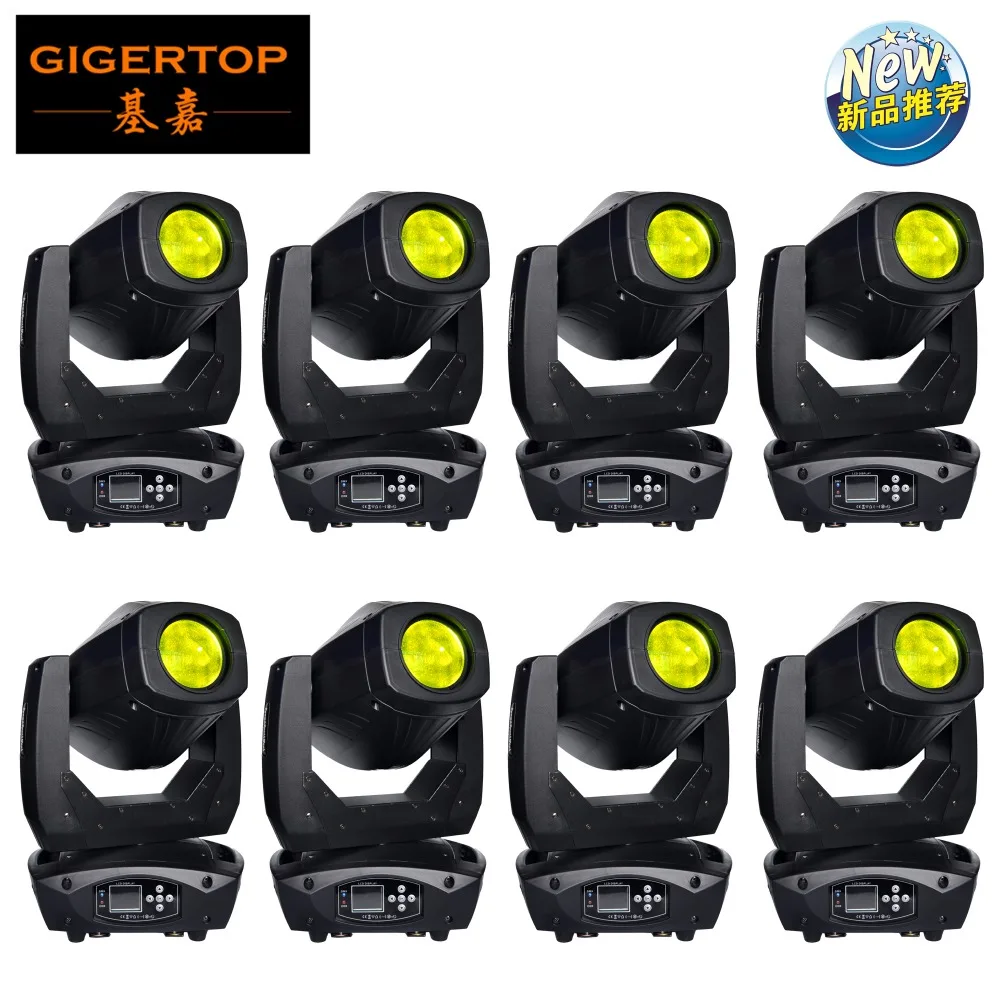 

8XLot New Arrival DMX 200W White Led Moving Head Light 3in1 DMX 512 Effect Light Zoom Angle 7-21Degree