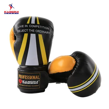 

Free Shipping 2016 New PU leather adult male boxing fighting boxing gloves luvas de boxe muay thai