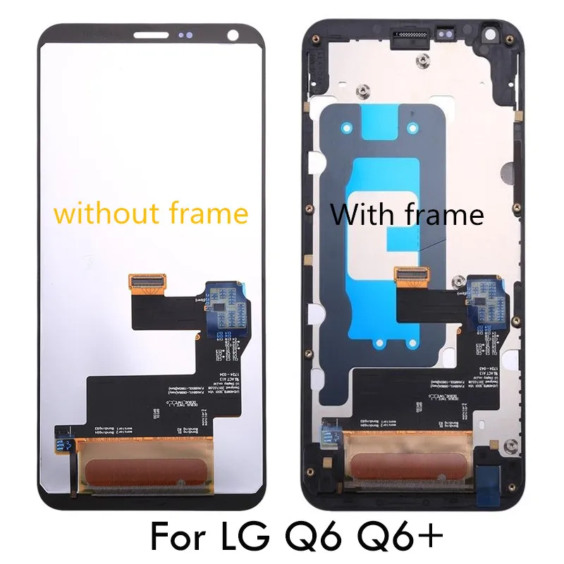 

Original lcd For LG Q6 LG-M700 M700 M700A US700 M700H M703 M700Y LCD DIsplay Touch Screen Digitizer Assembly With Frame