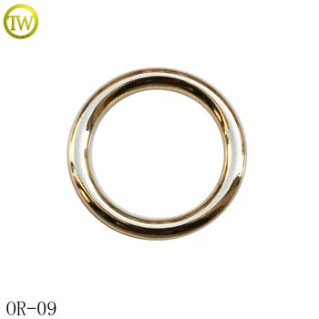 

Custom zinc alloy metal O ring buckle o ring for bag accessories 2.5cm