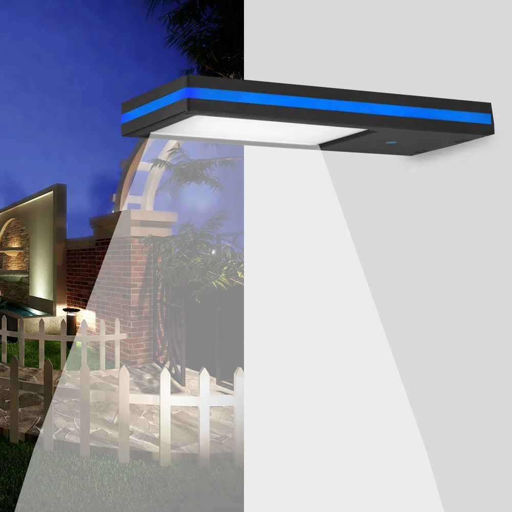 

Solar Lights Motion Sensor Outdoor Wall Light Security Light Night for Gutter Patio Garden Path JDH99