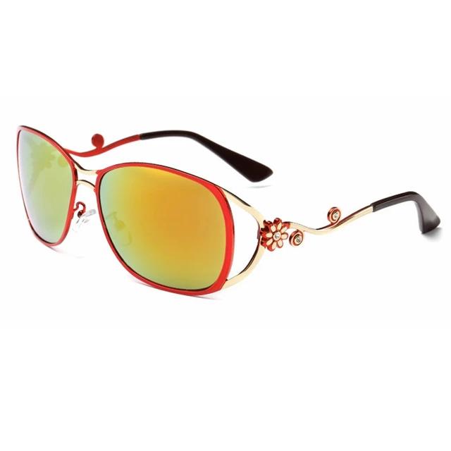 Clearance 2017 Women's Luxury Sunglasses Polarized Gradient Lens 6 Colors Frame Brand Design