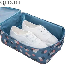 Женская обувь с узором дорожная сумка переносная сумка-Органайзер Сетчатая Сумка сортировочная сумка для обуви сумка для хранения 3 пары Водонепроницаемая YL02