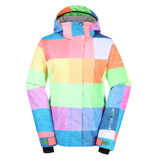 Best price at $102 Cheap Gsou Snow Jacket Women Windproof Waterproof Ski Jackets Women Outdoor Thermal Jackets Climbing Snow Skiing Clothes