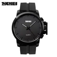 SKMEI 2016 New Brand Fashion Men Sports Watches Men’s Quartz Clock Man Leather Strap Military Army Waterproof Wrist watch