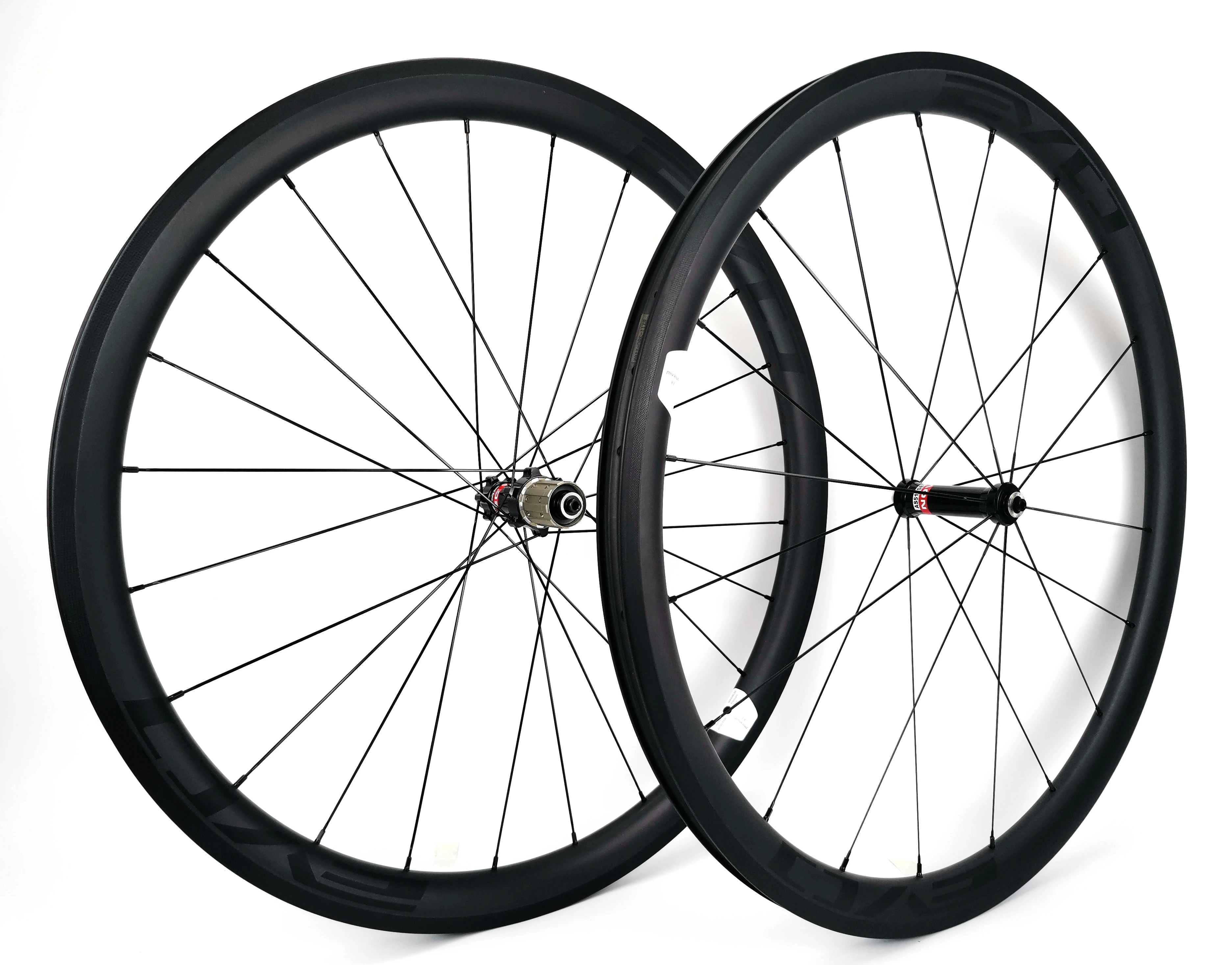 EVO diepte racefiets wielen breedte clincher/buisvormige fiets carbon wielset 3 K matte met Straight pull hub|Fiets wiel| AliExpress