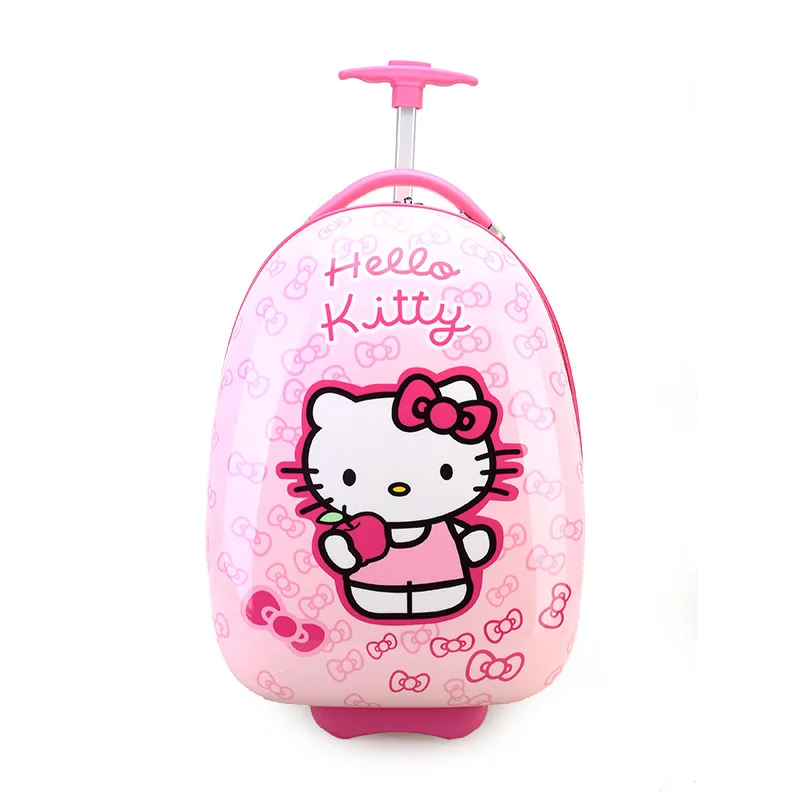 

16inch Kinder Koffers Trolleys Suitcase Children's Travel Girls Luggage Spiderman Mickey Hello Kitty Travel Bag