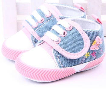 

Promotion Baby Shoes Leather Butterfly New Toddler Arrival Shoes Baby