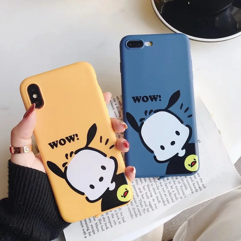 

Cute Peanut Charlie dog phone case For iphone7 case Fashion Brand Soft silicone cover For iphone6 6s 7 8plus x xr xs max capa