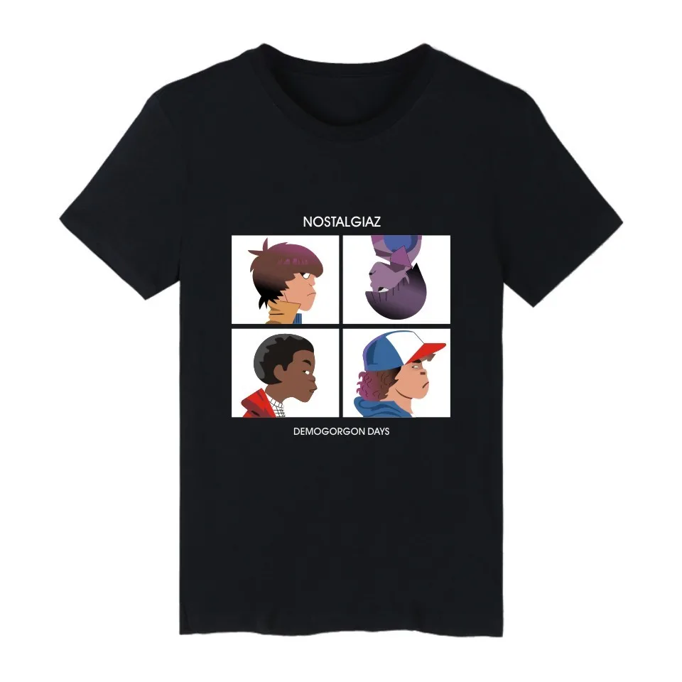 

LUCKYFRIDAYF K-pop Camiseta Masculina Harajuku Stranger Things T-shirt Fitness Tshirt men/Women T shirts short sleeve Tee shirt