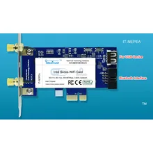 IT-NEPEA-8265ac 802.11AC Intel 8265 ac 8265AC 8265NGW PCI-E PCIe 1x X1 BT 4,2 WiFi карта для настольных ПК PK Intel 7260 7265 8260