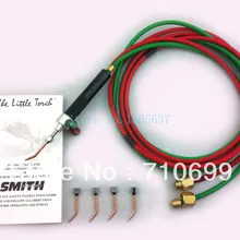 "Маленький факел" с 5 наконечниками, газовый резак, сварочный фонарь, ювелирные инструменты оптом и в розницу