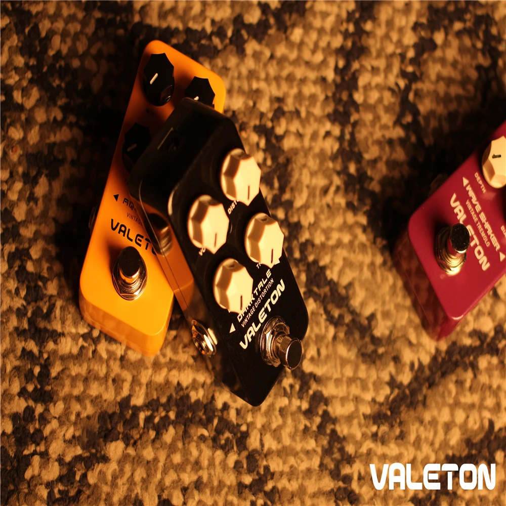 Valeton Dark Tale True Bypass ножной переключатель с широким тональным диапазоном, винтажная деформационная гитарная педаль эффектов CDS-1
