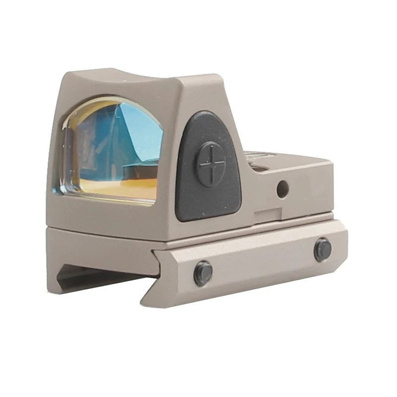 Trijicon Style Reflex Tactical Adjustable Red Dot Sight Scope for Rifle Scope Hunting Shooting RL5-0004-2tan-04