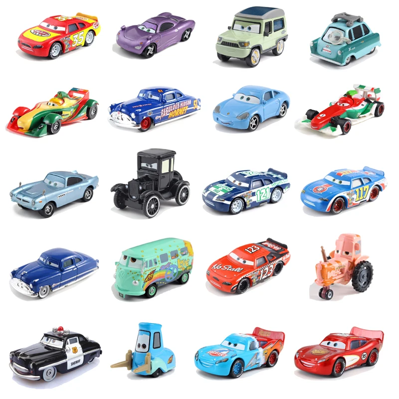 Новые машинки disney Pixar 3 McQueen King of Cars Storm Ramirez 1:55 металлические игрушки из сплава