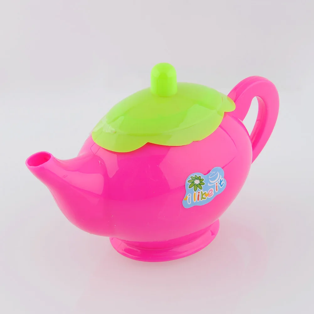 Plastic Teapot Pretend Play Toy Set 