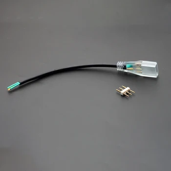 

30pcs LED Flat Three-wire Rainbow Tube Controller Output three-wire Double Tone Light Controller Three-pin Joint Wiring