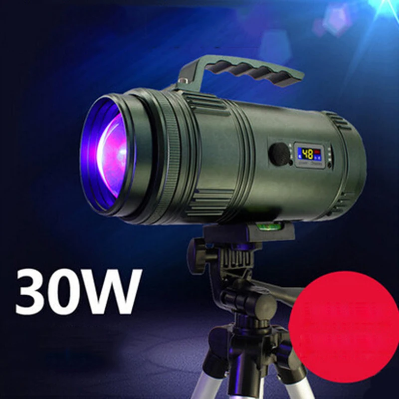 Фонасветильник для ночной рыбалки с четырьмя источниками света 60 Вт|strong light|light