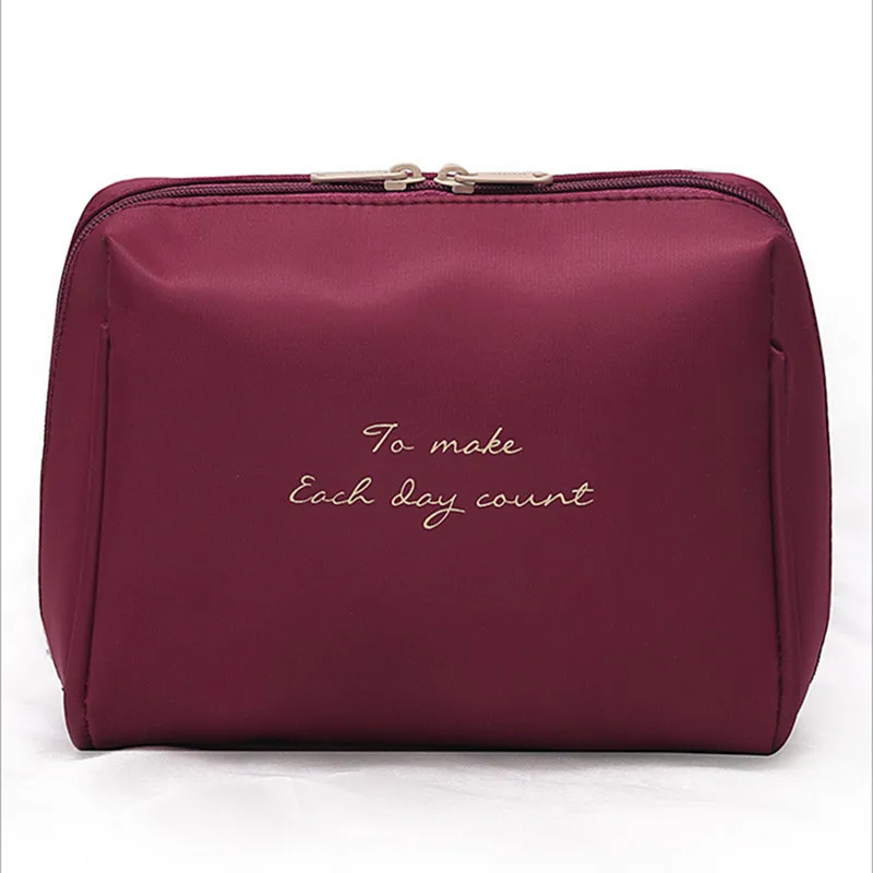 

2019 Creative Women Small Cosmetic Bag Organizer Waterproof Bag Travel Dressing Case Toiletry Bag Portable Make Up Pouch