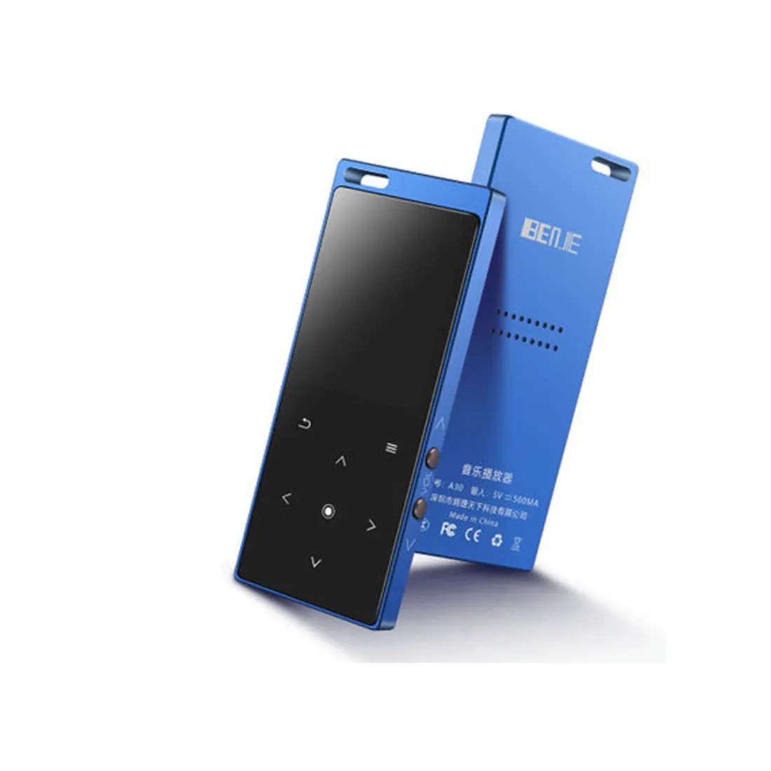 Bluetooth Внешний MP3 плеер ультра тонкий нажатием кнопки записи Hi Fi чип FM радио