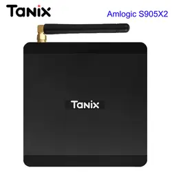 Tanix TX5 плюс Android 8,1 ТВ Box Amlogic S905X2 4 Гб LPDDR4 32 GB 2,4 ГГц + 5 ГГц Wi-Fi Bluetooth 4,2 Поддержка 4 K H.265 Media Player