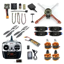 JMT 2.4G 8CH F450 F550 RC Racing Drone Unassemble DIY Quadcopter FPV Upgrade w/ Radiolink Mini PIX M8N GPS Altitude Hold Module