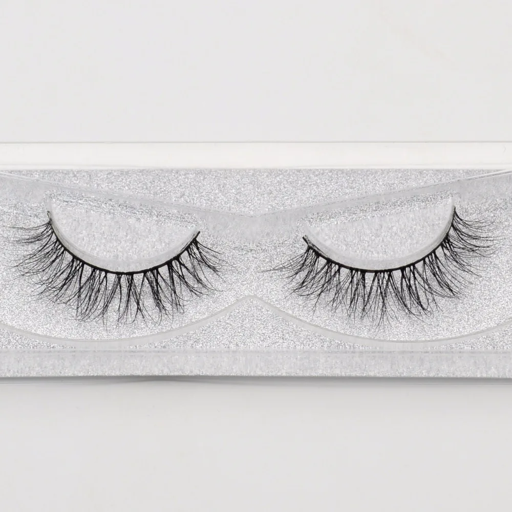 Visofree false eye lashes Natural 100% handmade Crisscross soft 1 pair box glitter packing False Eyelashes 3D Mink lashes A20 Visofree false eye lashes Natural 100% handmade Crisscross soft 1 pair box glitter packing False Eyelashes 3D Mink lashes A20