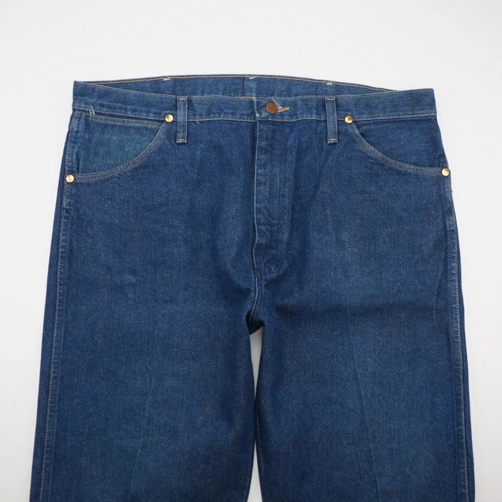 WRANGLER 13MWZ Original Fit Cowboy Cut Jeans Drk Wash Denim Mens 38x32
