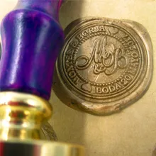 DIY двойная буква инициалы женская заколка для волос именная коробка набор именной, буква/уплотнение воск/Свадебный Воск печать штамп золото на заказ