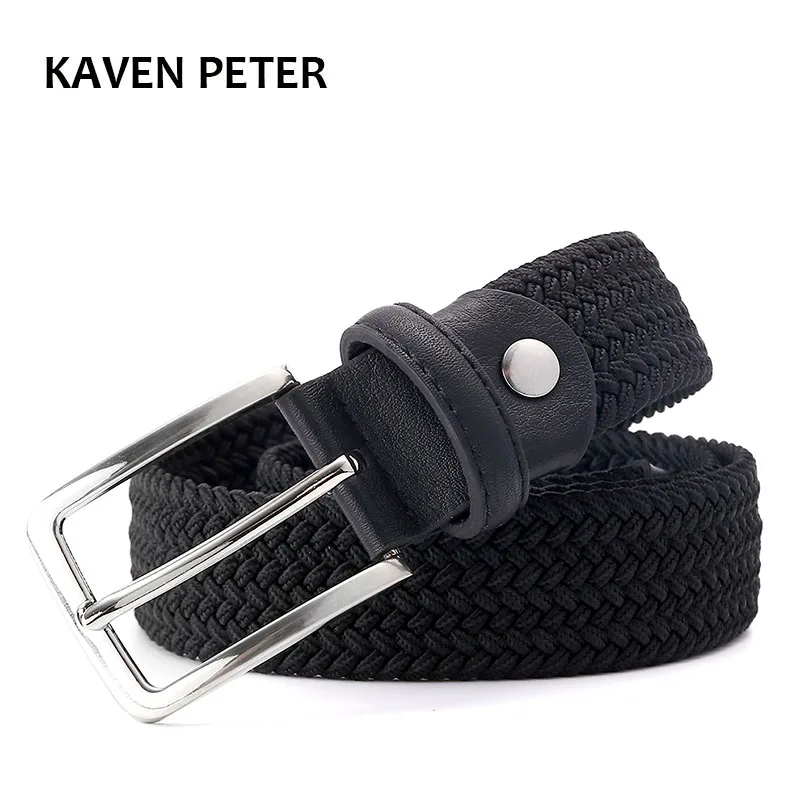 Ремень эластичный мужской 1 3/8 дюйма из текстиля и кожи|belt loop|belt leggingsbelted cow belts |